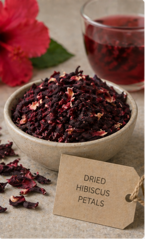 Dried Hibiscus Petals